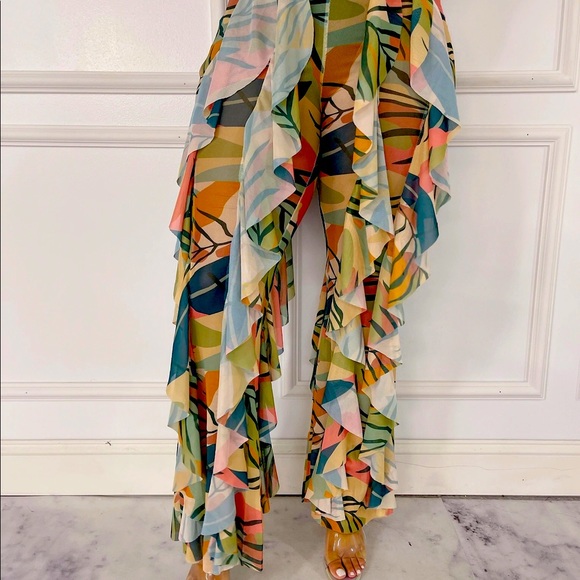 Plus Size Mesh Pants - Picture 2 of 2